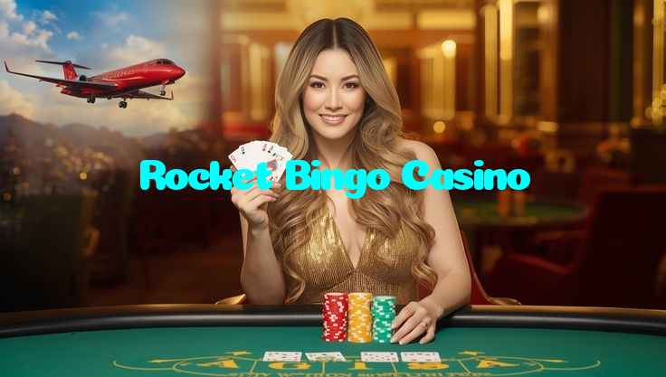 Rocket Bingo Casino casino presented on mobile device in Pakistan with slots and live games